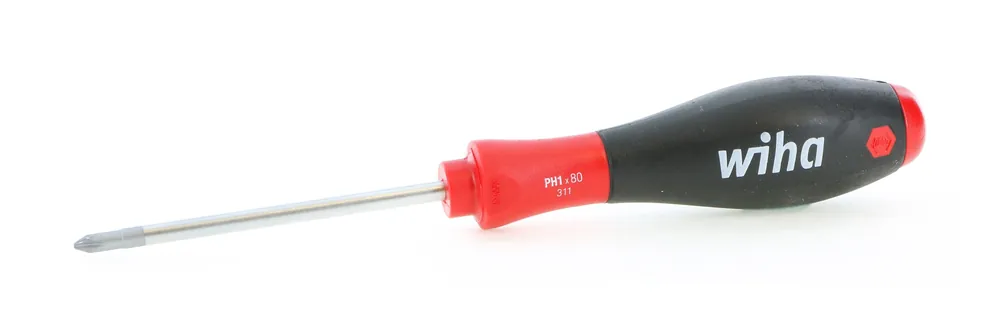 Hot Deal Wiha 31110, SoftFinish® Phillips Screwdriver #1