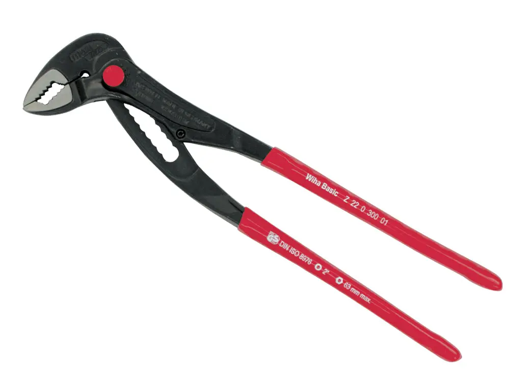 Premium Wiha 32667, Soft Grip Adjustable Push Button Pliers