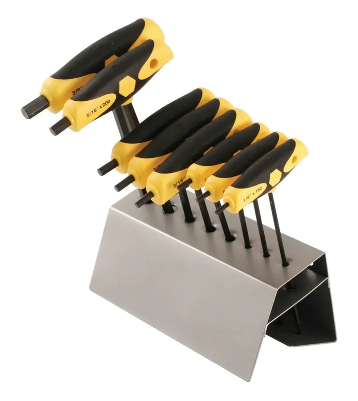 Trending Wiha 33499, Soft Grip Inch Hex T-Handle 8 Pc. Set