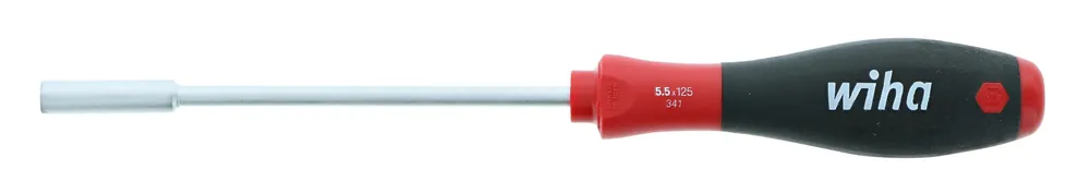 Authentic Wiha 34121, SoftFinish® Metric Nut Driver 5.5mm