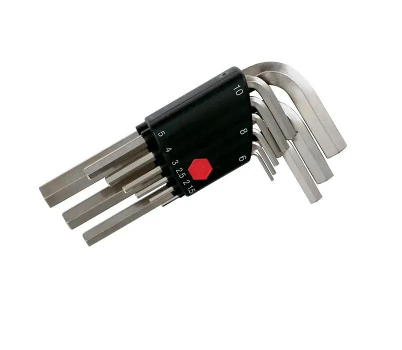 Cheap Wiha 35191, Hex L-Key Short Arm Metric 9 Pc. Set