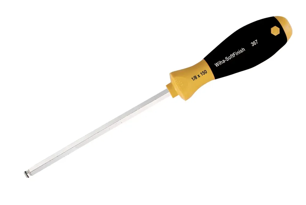 Professional Grade Wiha 36716, Ball End Screwdriver 5/64"