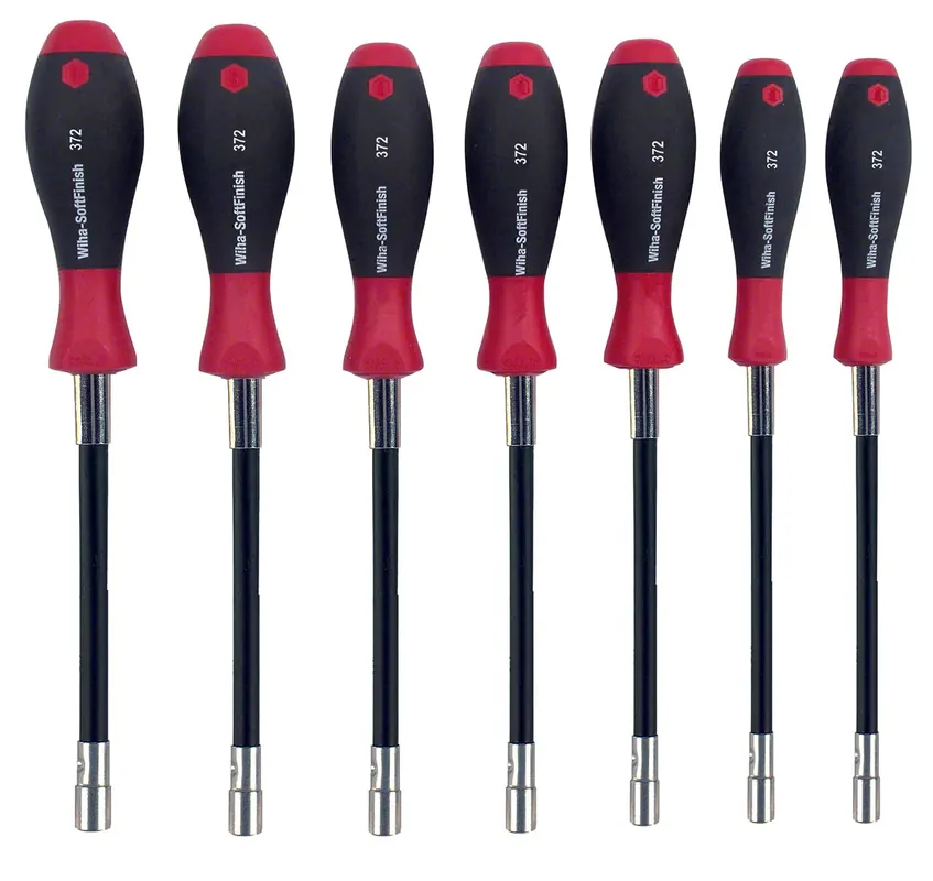 Wiha 37291, Flexible Shaft Nut Driver 7 Pc. Set Secure Checkout