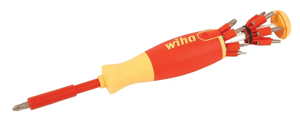 Bargain Wiha 38051, Insulated Pop-Up Insert Bit Holder 14Pc.