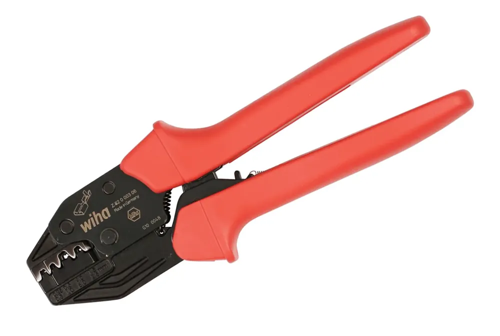Wiha Push on Terminals Ratchet Crimper - WI 43624 Bargain
