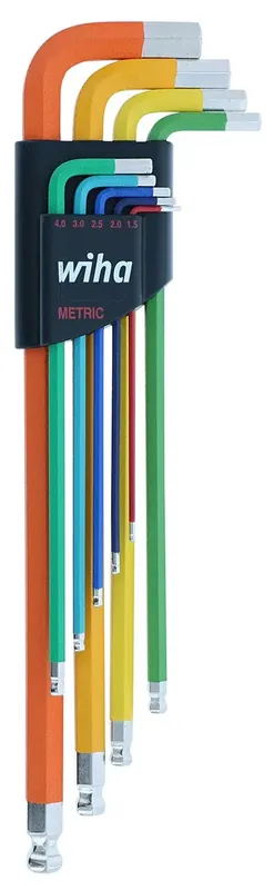 Wiha 66980, Color Coded Hex L-Keys 9 Pc Metric Top Pick