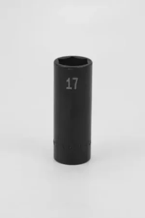 Affordable SK Tools - 17 mm 3/8" Drive 6 Point Deep Metric Impact Socket - 8937