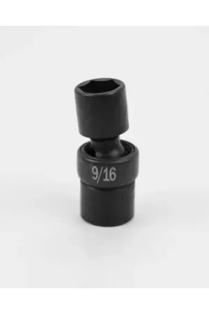 Affordable SK Tools - 9/16" 3/8" DRIVE 6 POINT SWIVEL FRACTIONAL IMPACT SOCKET 33318