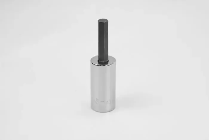 One Day Deal SK Tools - 8 mm 1/2" Drive Hex Chrome Bit Socket - 41428