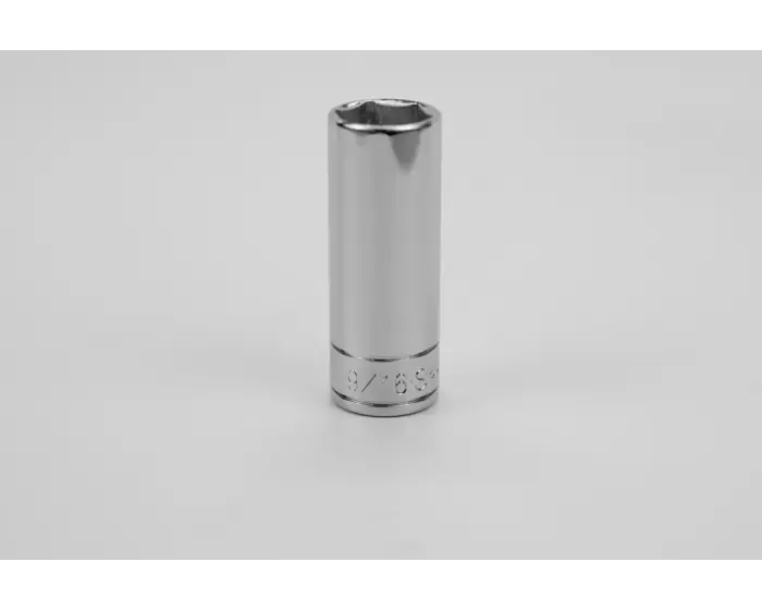 Big Sale SK Tools - Socket Chrome 1/4dr Deep 6pt 9/16 - 41918