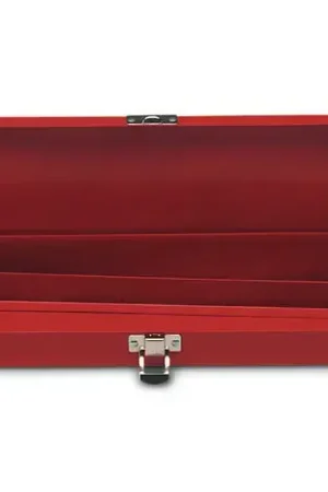 Best Price Wright Tool Red Metal Tool Box with Chrome Catch, 16-1/4 x 3-1/2 x 1-1/2 in - WT W316 Tool Box