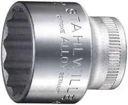 One Day Deal Stahlwille 3/8 in Drive Bi-Hexagon Socket, 7mm - ST 02010007
