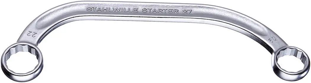 New Arrival Stahlwille Double Ended Ring Wrench, 184mm, 15 x 17mm - ST 41091517