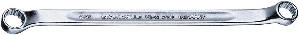 Stahlwille Double Ended Ring Wrench, 301mm, 13/16 x 7/8 in - ST 41614244 One Day Deal