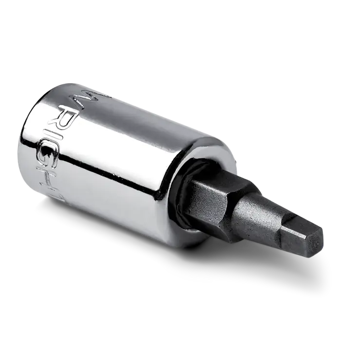 Deal Wright Tool 1/4 in Drive Square Bit (Robinson) Socket with Standard Bit, R3 - WT 2273 Socket