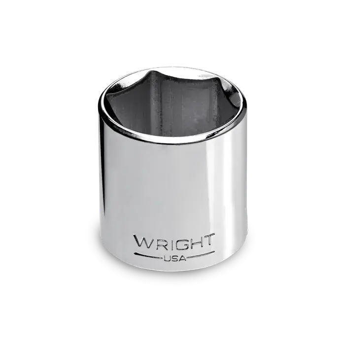 Super Sale Wright Tool 1/2 in Drive 6-Point Standard SAE Polished Hand Socket, 15/16 in - WT 4030 Socket