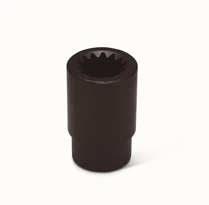 Deal Wright Tool No. 5 Spline Drive 6-Point Deep Black Oxide Impact Socket, 1-7/16 in - WT 5946 Socket