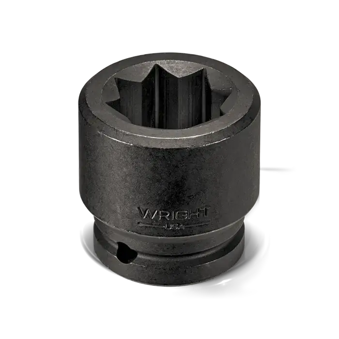 Same Day Shipping Wright Tool 3/4 in Drive 8-Point Double Square Standard SAE Black Oxide (Railroad) Impact Socket, 1-7/16 in - WT 6886 Socket