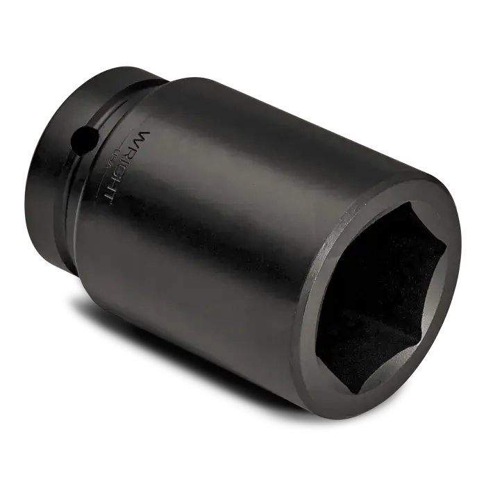 Wright Tool 3/4 in Drive 6-Point Deep SAE Black Oxide Impact Socket, 2 in - WT 6964 Socket Premium