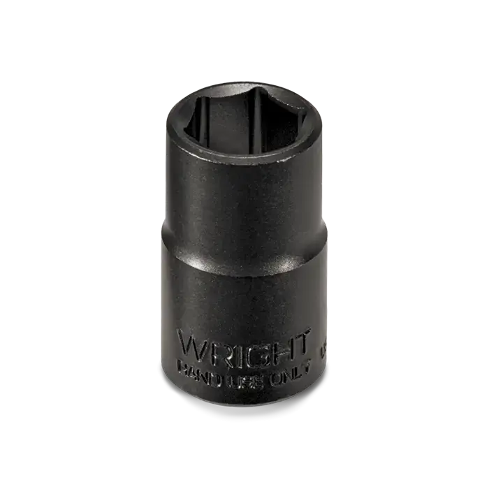 Wright Tool 1/2 in Drive 6-Point Standard SAE Black Industrial Hand Socket, 7/8 in - WT 34028 Socket Discount