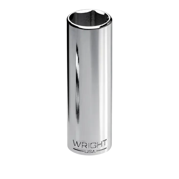 Affordable Wright Tool 3/8 in Drive 6-Point Deep Metric Polished Hand Socket, 17mm - WT 35-17MM Socket