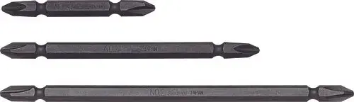 Budget Ko-ken Tools 1/4 Hex Dr. Double Ended Bit PH2 Length 75mm