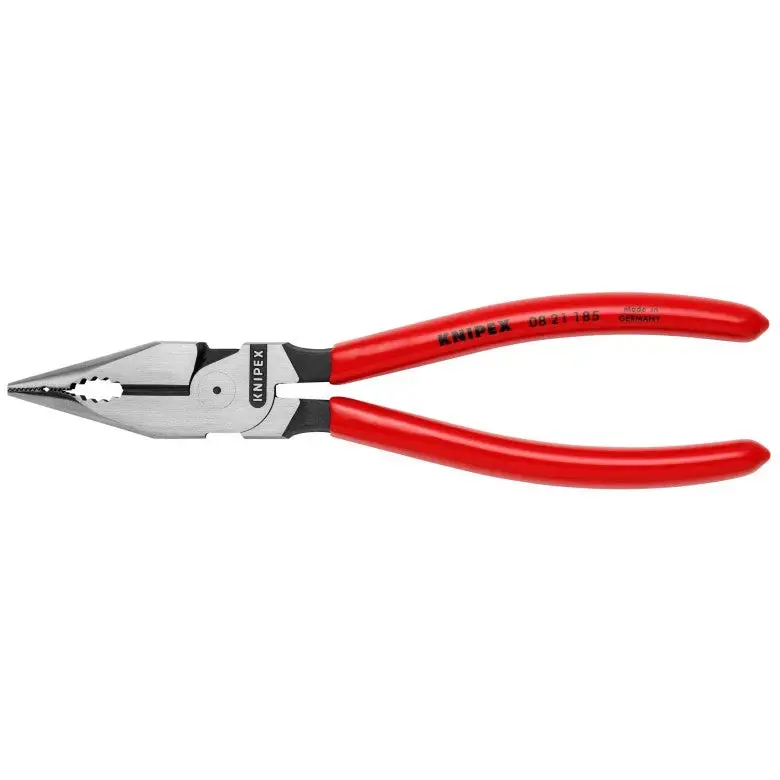 Markdown Knipex Needle-Nose Combination Plier, 7-1/4 in, Height 5/8 in - KN 08 21 185 SBA