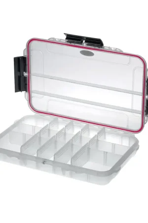 Save Now Panaro Waterproof Tackle Box with 3-15 Adjustable Compartments, 350 x 230 x 59mm - MAX003T