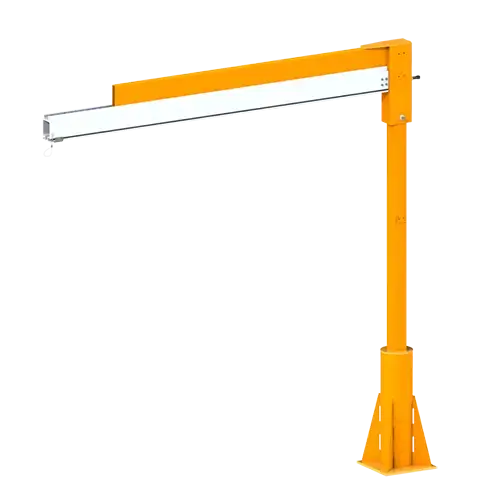 Knight Global Low Profile Jib Cranes, Capacity 615 lbs, 8 ft Rail Under Clearance - KG MJBA2300A08 Crafted