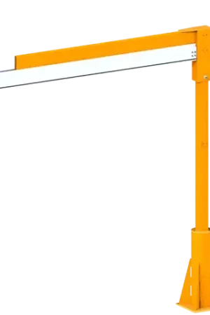 Affordable Knight Global Low Profile Jib Cranes, Capacity 615 lbs, 9 ft Rail Under Clearance - KG MJBA2300A09