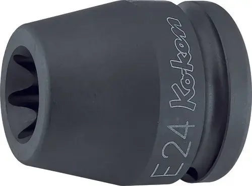 Ko-ken Tools 3/4 Sq. Dr. Impact TORX® E20 Socket - Length 50mm Time-Limited