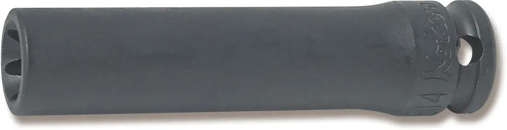 Free Returns Ko-ken Tools 3/8 Sq. Dr. Impact Deep TORX® E14 Socket - Length 80mm