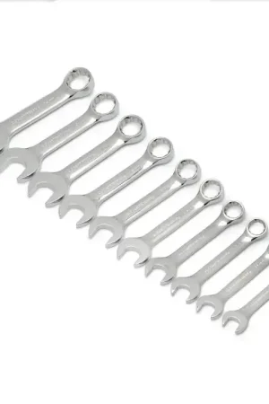 GEARWRENCH Set of 10 12-Point Metric Stubby Combination Wrench - GW 81904 Top Pick