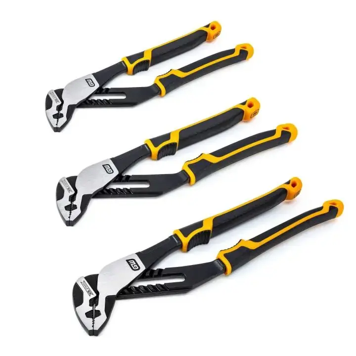 Buy Today GEARWRENCH Set of 3 PITBULL K9 Straight Jaw Dual Material Tongue and Groove Plier - GW 82205CAZ