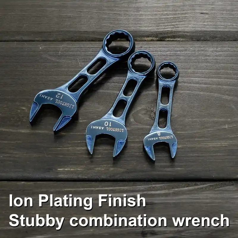 Asahi LIGHTOOL Mini Combination Wrench 3pc Set - LCWUS30A Budget