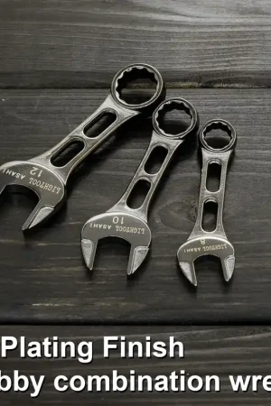 Asahi LIGHTOOL Mini Combination Wrench 3pc Set - LCWUS30K Budget