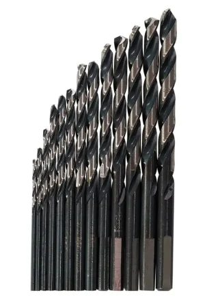 New Release KnKut Set of 13 Fractional Jobber Length Drill Bit, 1/16 in - 1/4 in by 64ths - 13KK5