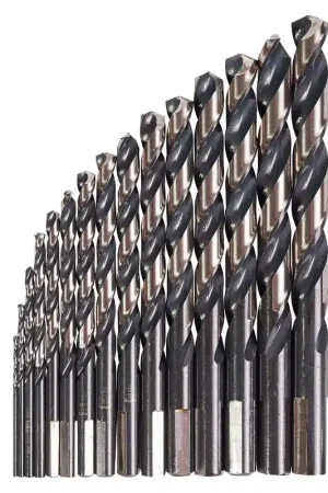 Limited Offer KnKut Set of 15 Jobber Length Drill Bit, 1/16 in - 1/2 in by 32nds - 15KK5