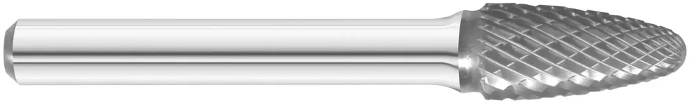 KnKut SF-3 Round Tree Cut Carbide Burr with 1/4 in Shank, 3/8 x 3/4 x 2-1/2 in OAL - KK14-SF-3 Low Price