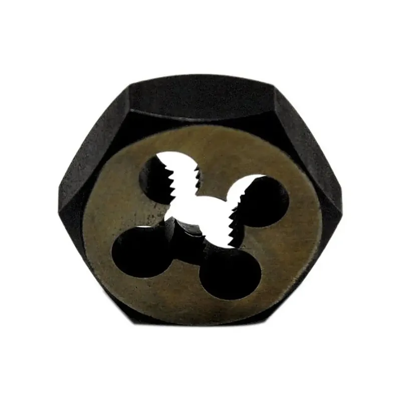 KnKut Fractional HSS Hexagon Die, 9/16 - 12 - KK47-9/16-12 Hot Picks
