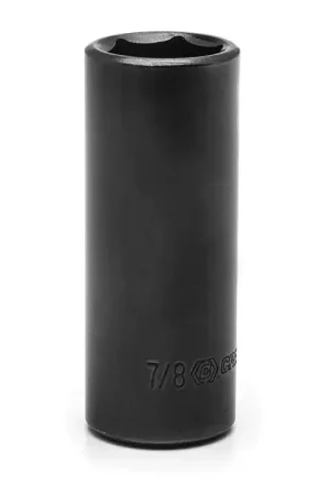 Holiday Sale CRESCENT 1/2 in Drive 6 Point Metric Deep Impact Socket, 18mm - GW CIMS33N