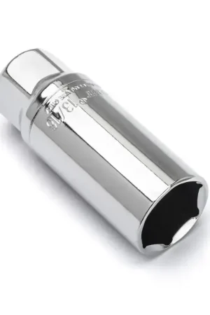 CRESCENT 3/8 in Drive 6 Point 2-1/2 in Magnetic Spark Plug Socket, 13/16 in - GW CSPS2N In Demand