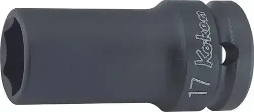 Ko-ken Tools 1/2 in Square Drive 6-Point Thin Wall Semi-Deep Impact Socket, 31mm - 14301X-31 Limited Offer