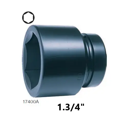Ko-ken Tools 1-1/2 in Square Drive 6-Point Impact Socket, 1-3/8 in - 17400A-1.3/8 Affordable