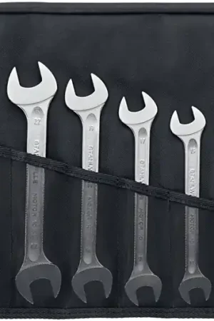 Affordable Stahlwille Set of 8 Double Open Ended Wrench, 6 x 7 - 20 x 22 - ST 96400305