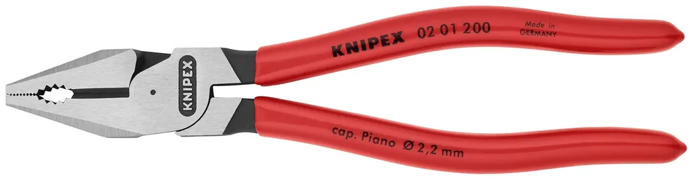 Grab Now Knipex 02 01 200 KN | High Leverage Combination Pliers