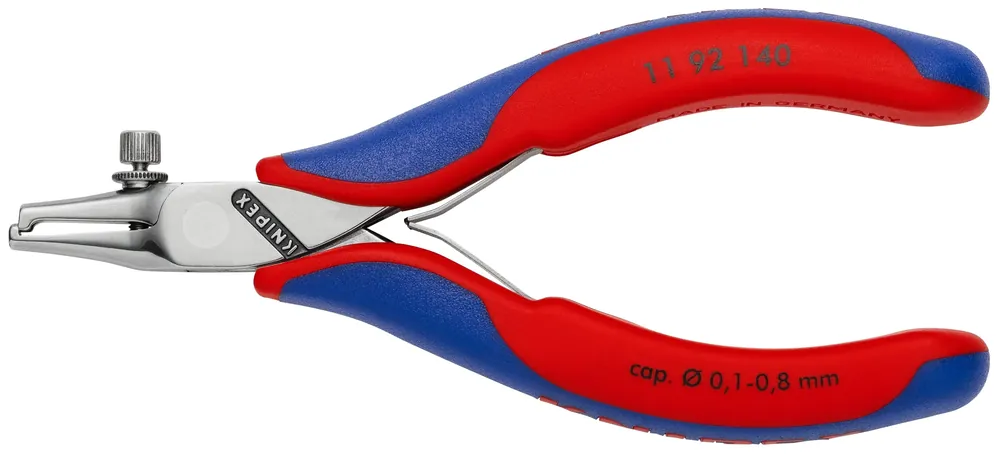 Flash Sale Knipex 11 92 140 KN | End-Type Electronics Wire Stripper, Multi-Component