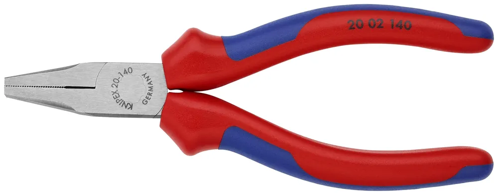 Knipex 20 02 140 KN | Flat Nose Pliers, Multi-Component Order Now
