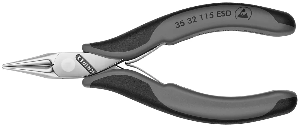 Top Pick Knipex 35 32 115 ESD KN | Electronics Pliers, Round Tips, ESD