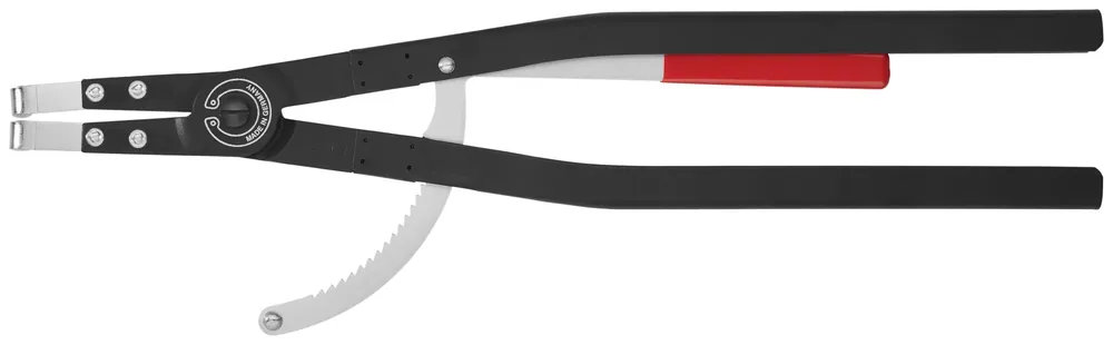 Knipex 44 20 J51 KN | Large Circlip Pliers, Internal, 90 degree Angled, 4 51/64"-12" Bore Dia. Direct From Factory